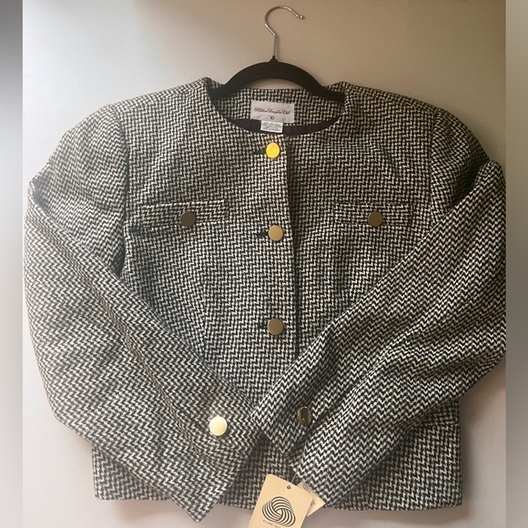 Stephen Douglass LTD Crop Padded Blazer - Picture 12 of 14